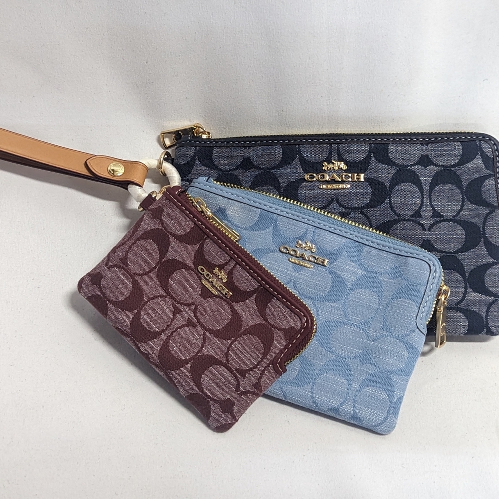 COACH Trio Pouch Set NWT